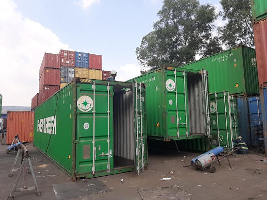 Sửa chữa container